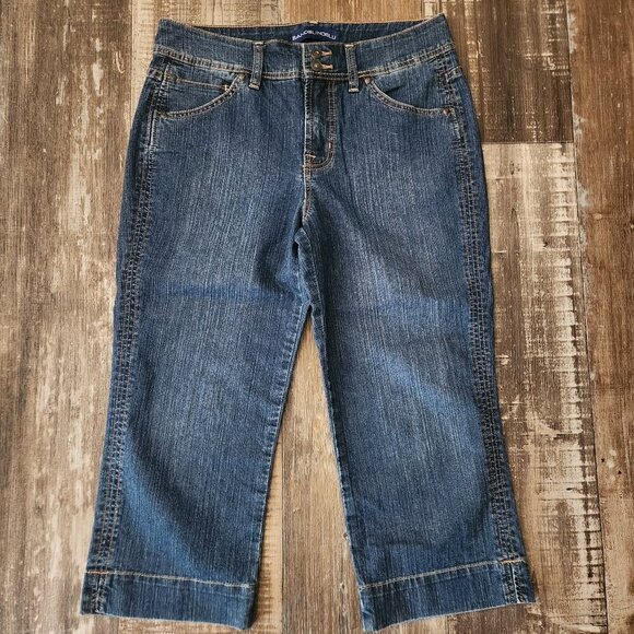 Bandolino Blu Women's Capri Jeans Size 8 - Picture 1 of 8
